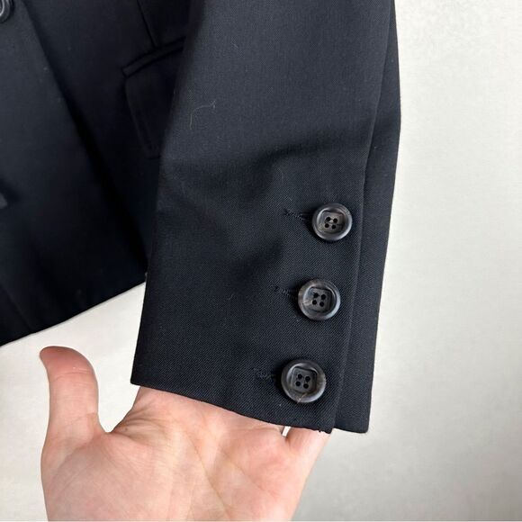 Nanette Lepore Black Blazer Office Vintage y2K jacket - Picture 5 of 6